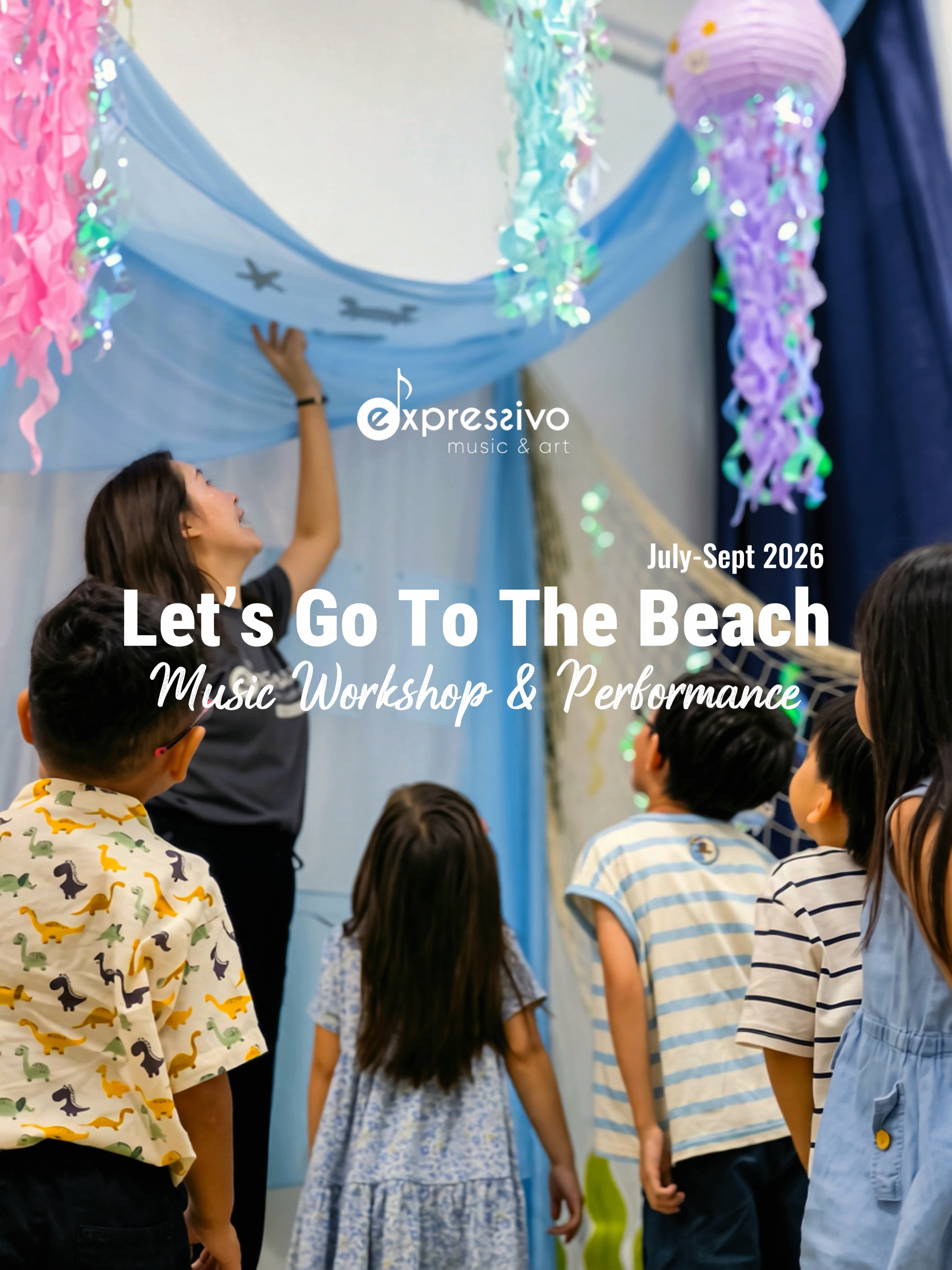 Let’s Go To The Beach Music Workshop & Performance official poster